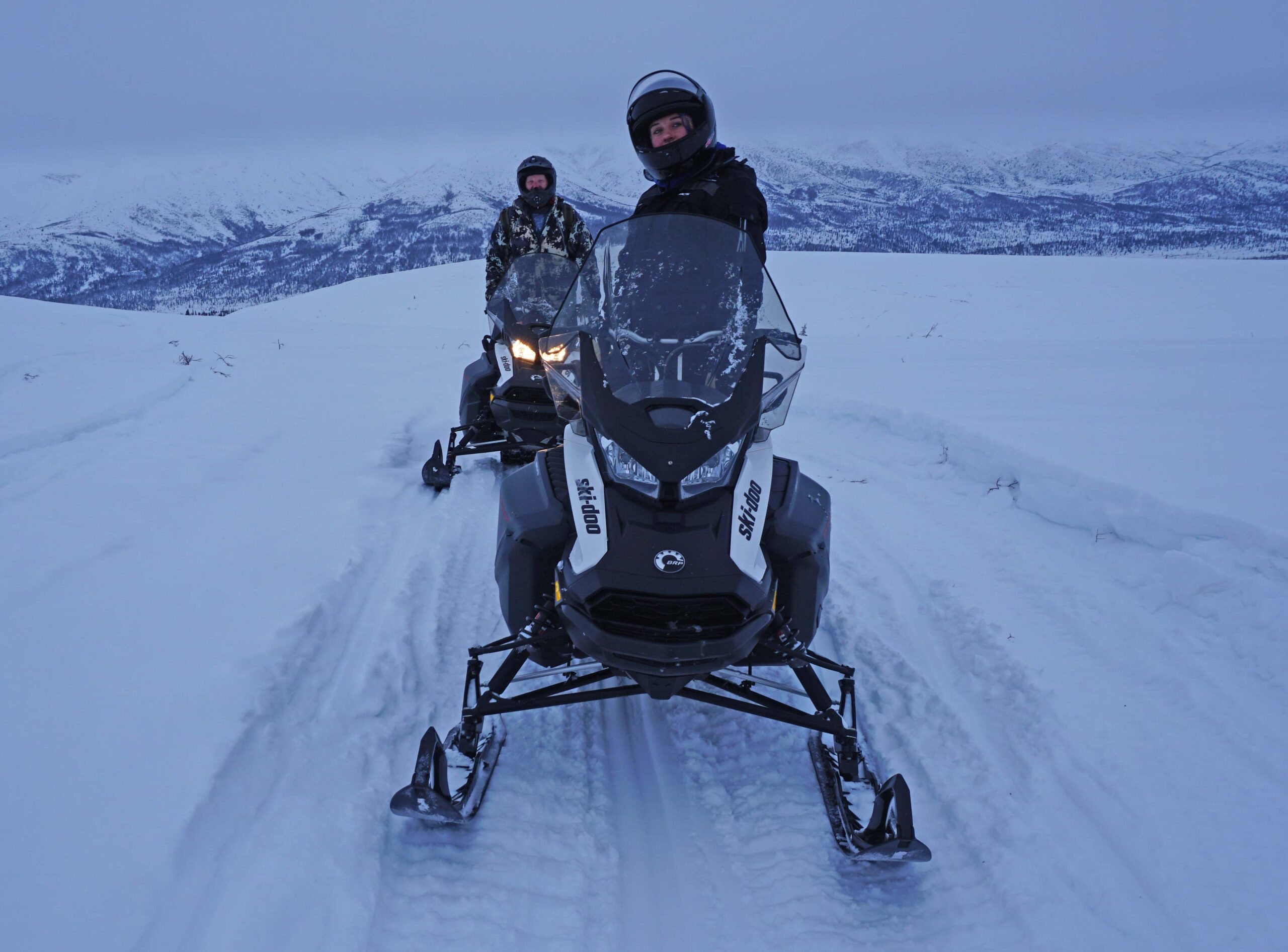 Matanuska Glacier Snowmobile