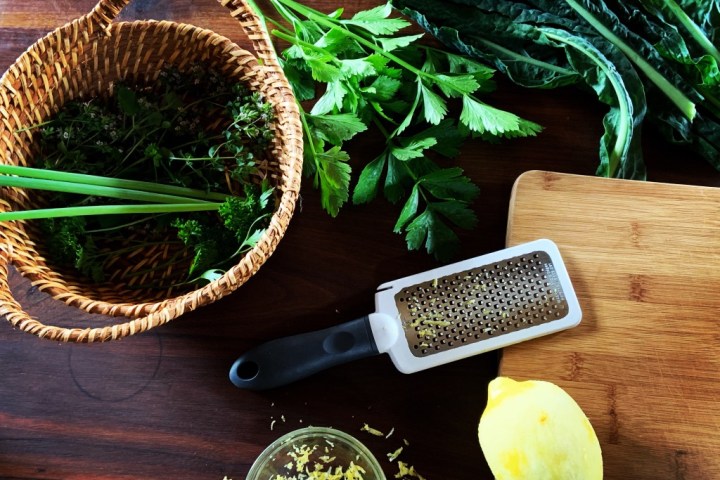 fresh dinner ingredients