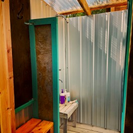 enclosed outdoor showers