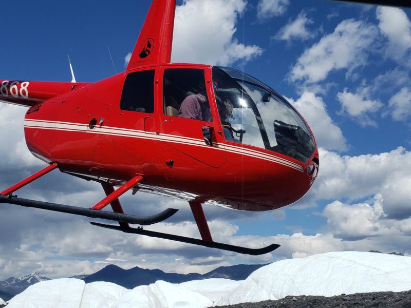 Red Robinson 44 Helicopter