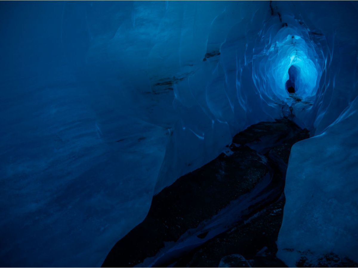 Inside an Alaska Ice Cave