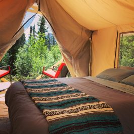 Glamping Tent in Alaska