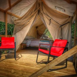 Glamping Tent in Alaska