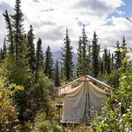 Glamping in Alaska