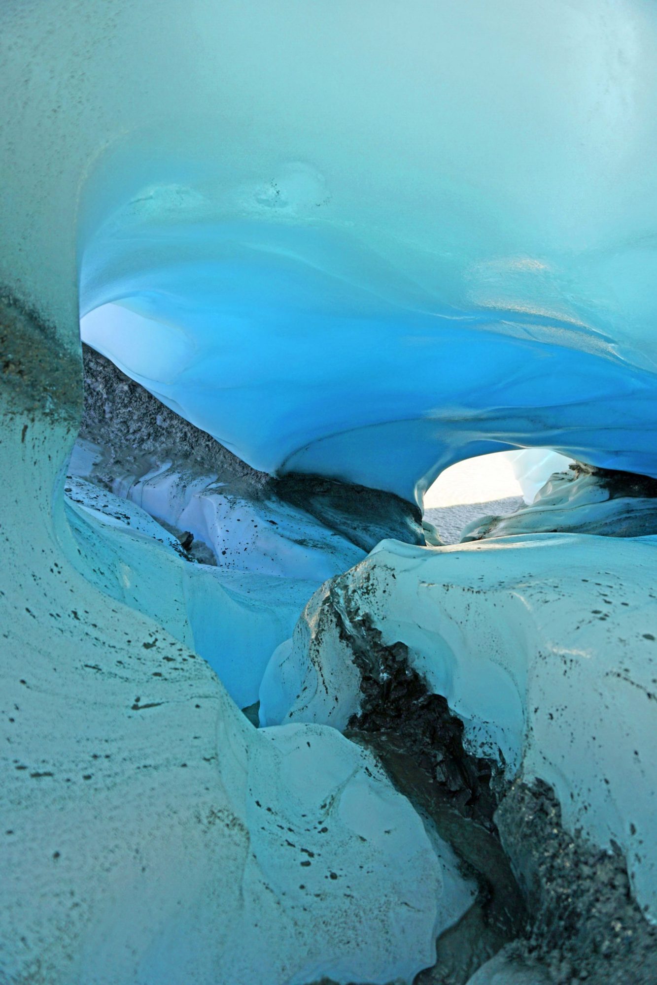 Glacier Cave on Matanuska Glacier