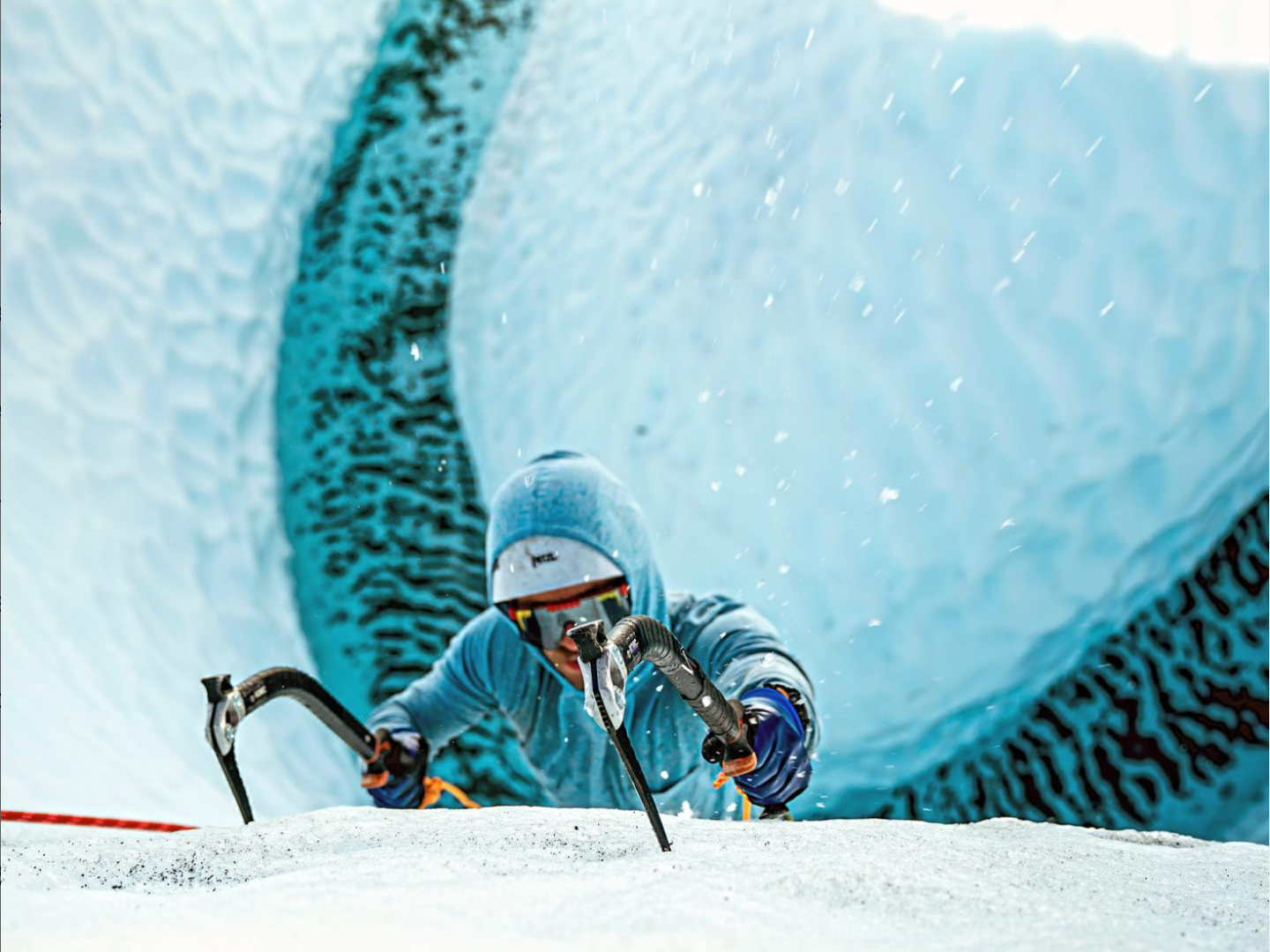 Ice Climbing the Matanuska